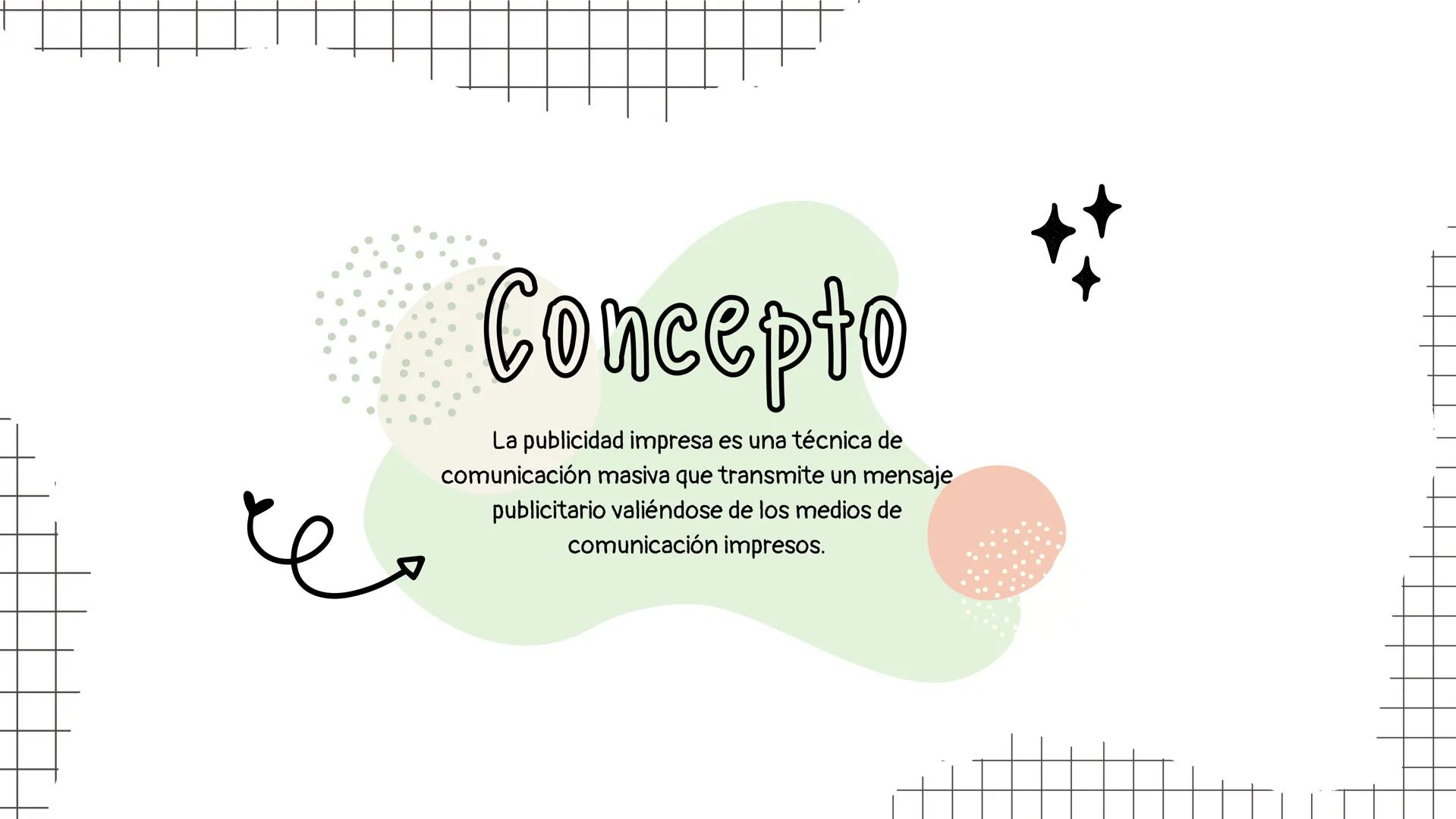 Publicidad impresa Concepto
La publicidad impresa es una técnica de
comunicación masiva que transmite un mensaje
publicitario valiéndose de