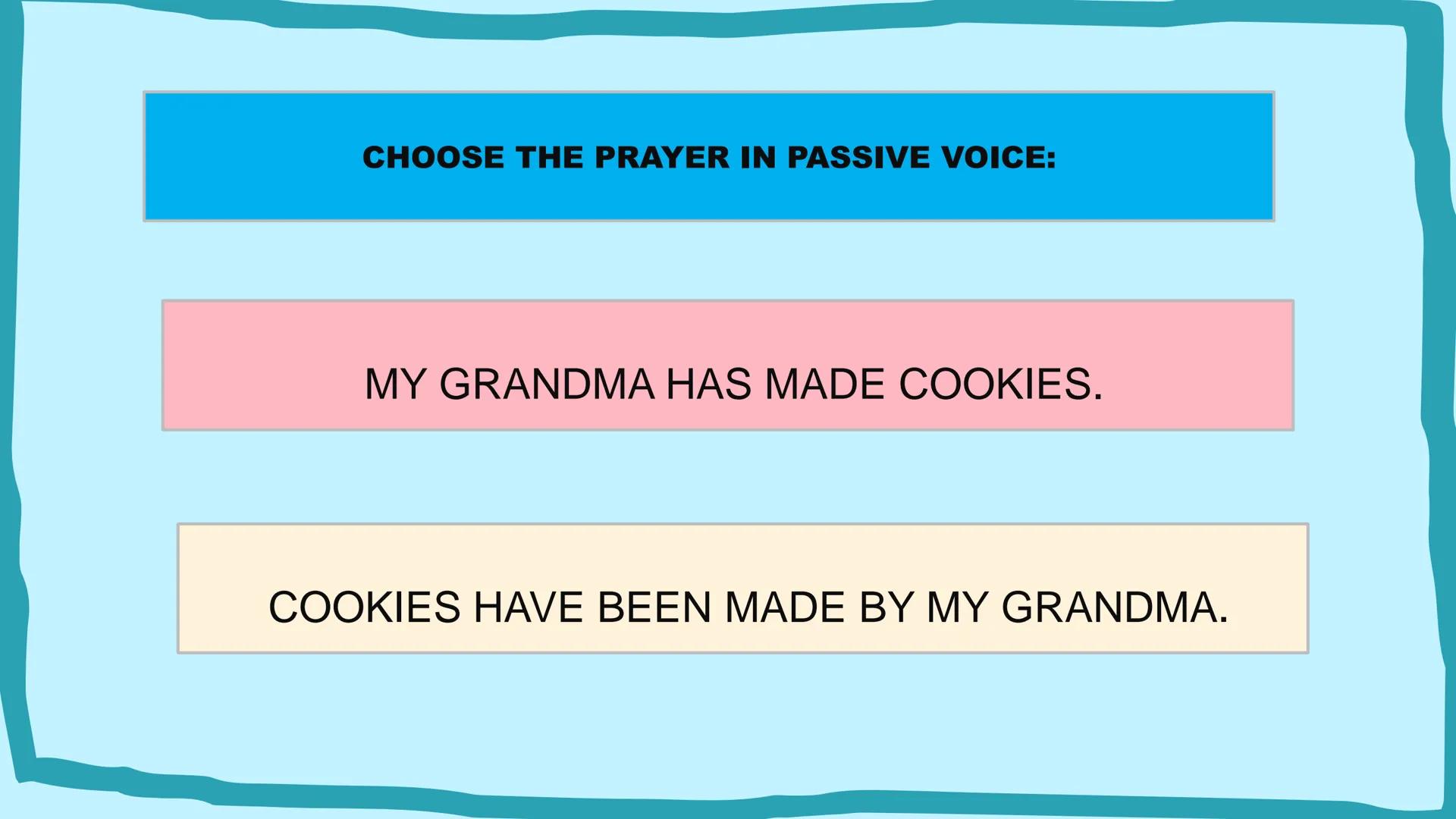 # ACTIVE VOICE
## VS
# PASSIVE VOICE
A
B
C # What Is Active
# Voice?
A verb is said to be in "active
voice" when
the subject performs t