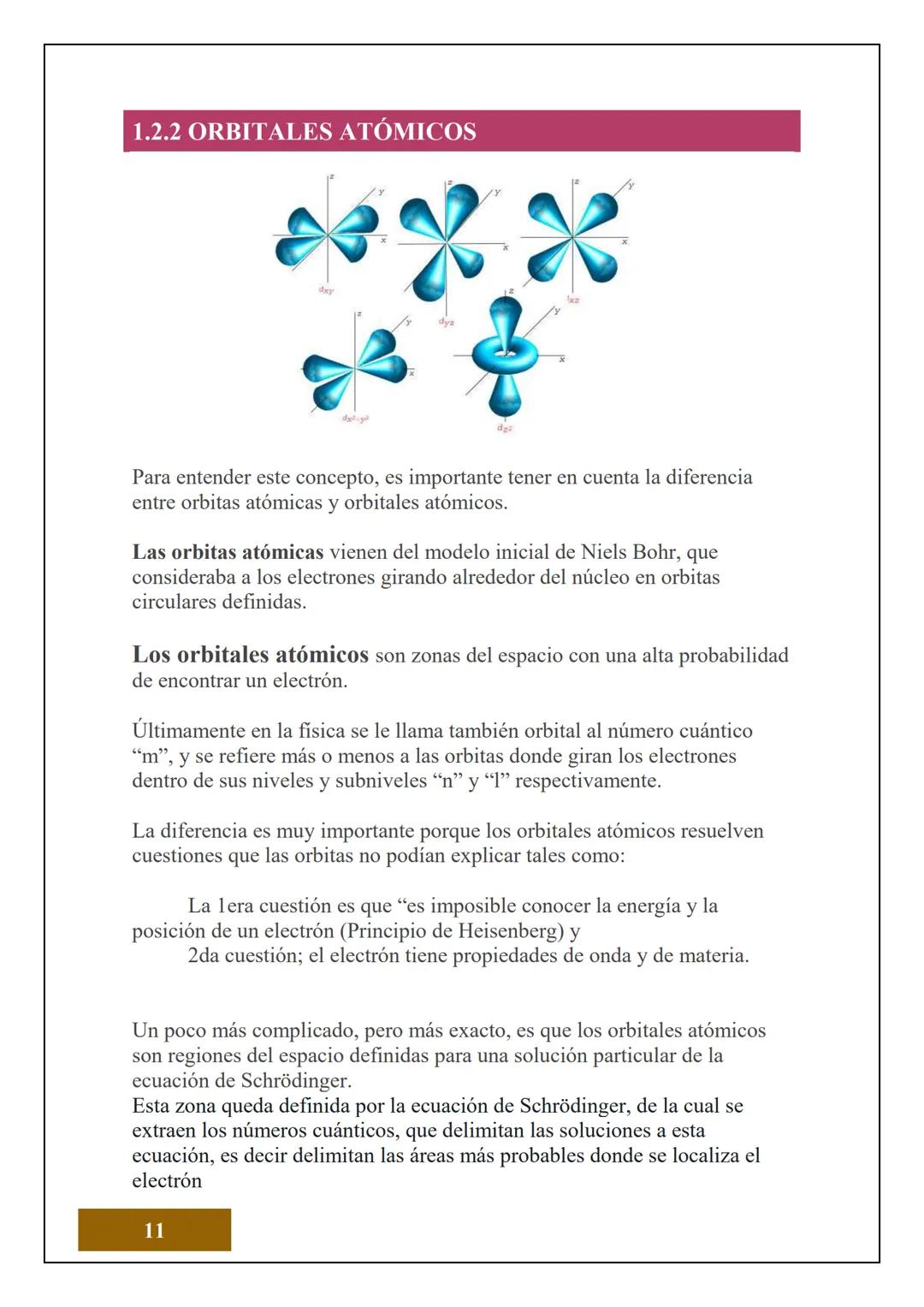 1.2 ESTRUCTURA ATÓMICA
1.2.1 CONCEPTOS DE ÁTOMOS, PROTÓN, NEUTRÓN,
NÚMERO ATÓMICO Y MASA ATÓMICA
Electrón
Protón
Neutrón
El Átomo es la unid