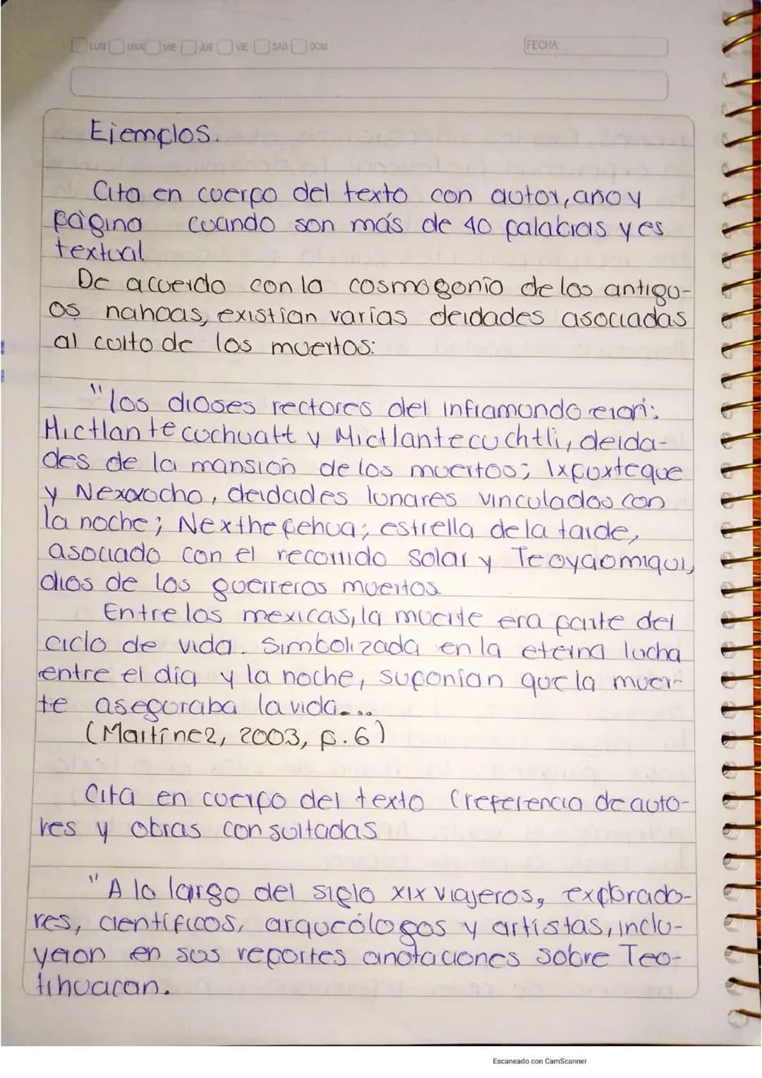 LUN MAR MIE JUE VIE SAB DOM
RESUMEN
DE
INVESTIGACIÓN
FECHA
Escaneado con CamScanner ROR 22/sep/200
## Delimitación del tema.
Uno vez qu