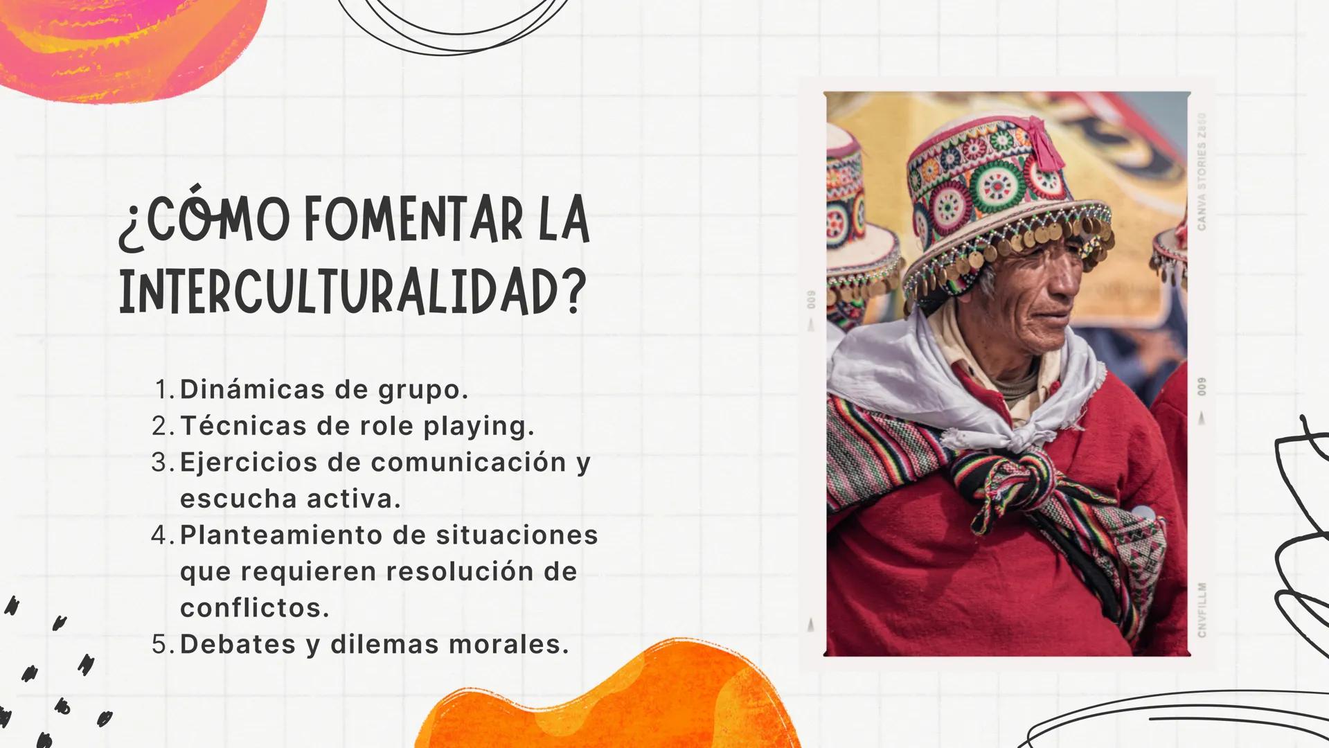 2
INTERCULTURALIDAD LA INTERCULTURALIDAD ES:
Se refiere a la existencia e
interacción equitativa de diversas
culturas y a la posibilidad de