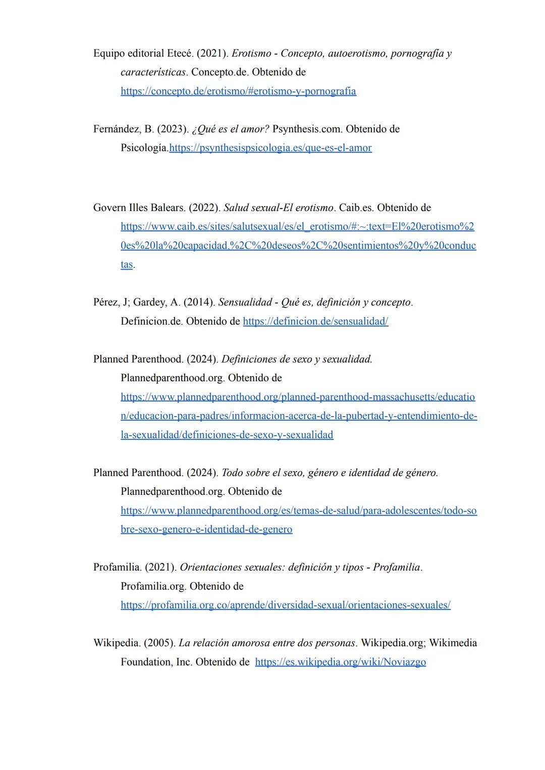 # ACTIVIDAD CONCEPTUAL EN SEXUALIDAD
* ¿Qué es sexo? (con todas las definiciones que al respecto encuentres)
Biológicamente, se refiere