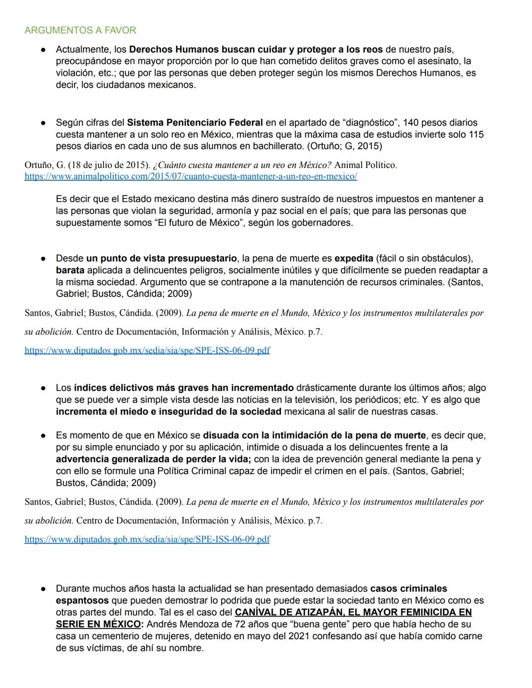 # ARGUMENTOS DEBATE DE LA PENA DE MUERTE
## A FAVOR Y EN CONTRA
* Hacer anotaciones tanto de lo que dijo la presentadora (Meztli) de mi