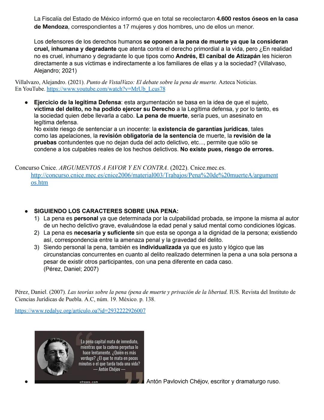 # ARGUMENTOS DEBATE DE LA PENA DE MUERTE
## A FAVOR Y EN CONTRA
* Hacer anotaciones tanto de lo que dijo la presentadora (Meztli) de mi