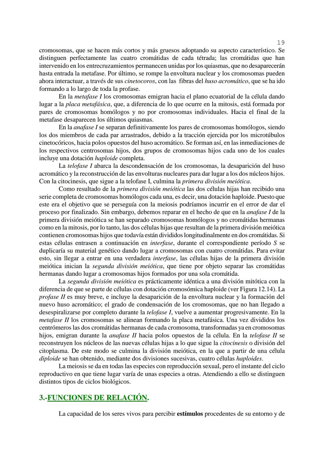 # 1
TEMA 12: FISIOLOGÍA CELULAR.
La célula, en tanto que unidad funcional de los seres vivos, está capacitada para llevar a
cabo las funci