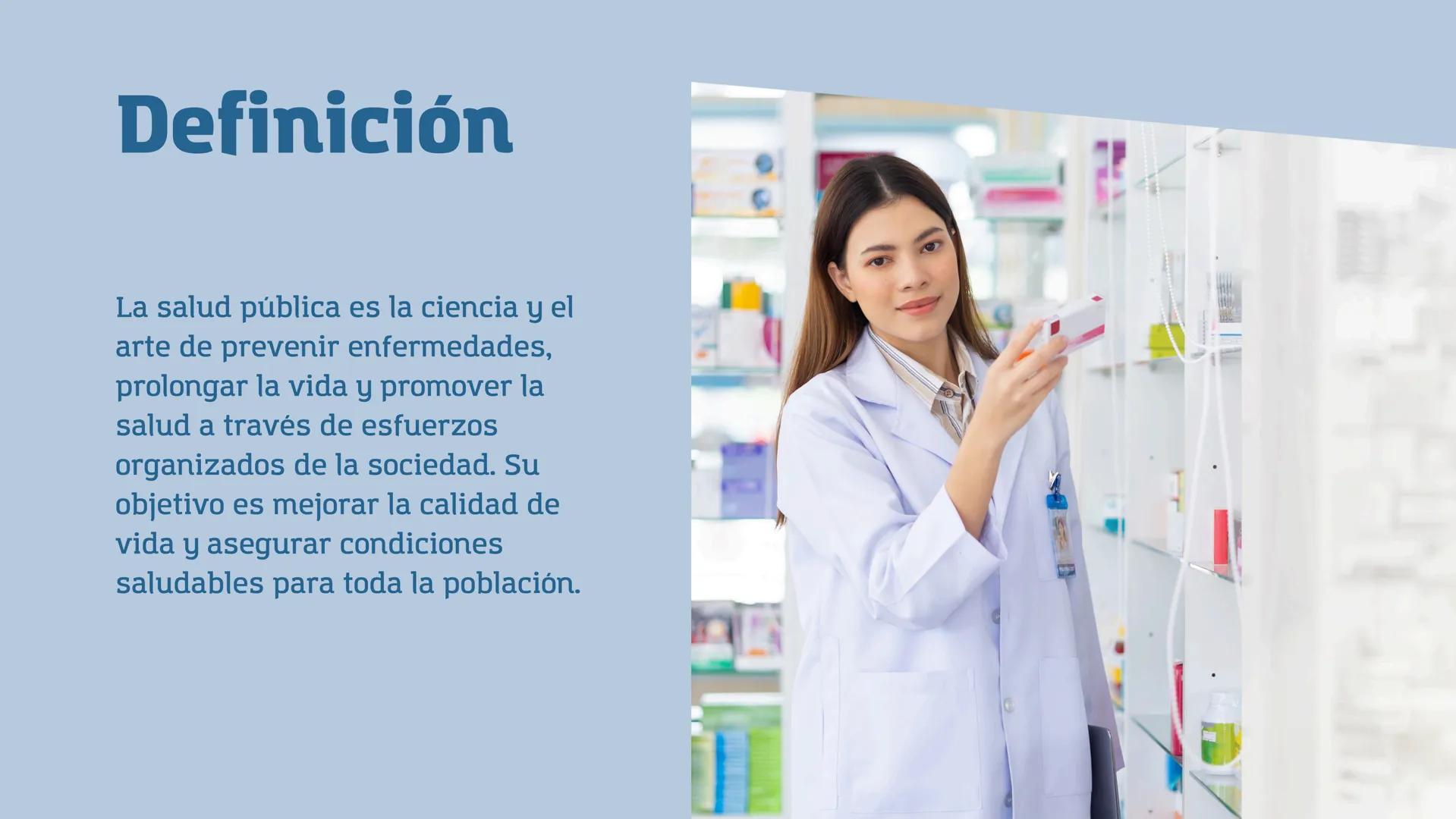 Principios básicos de
SALUD
PUBLICA
Gestion de la Salud # Definición
La salud pública es la ciencia y el
arte de prevenir enfermedades,
p