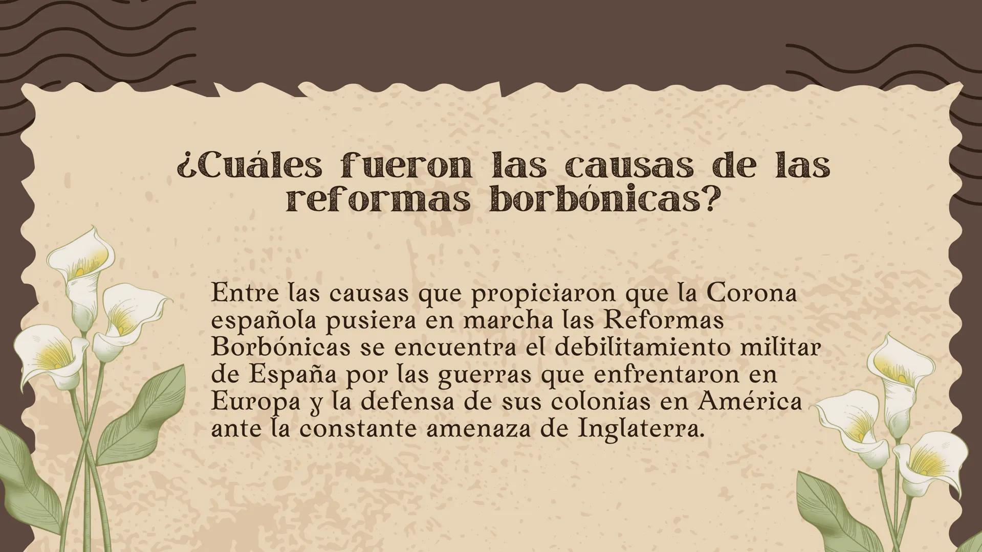 12
Reformas
Borbónicas
Democracia & Soberanía nacional. Introducción
A partir de los años cuarenta del XVIII, comienzan a
darse algunas de e