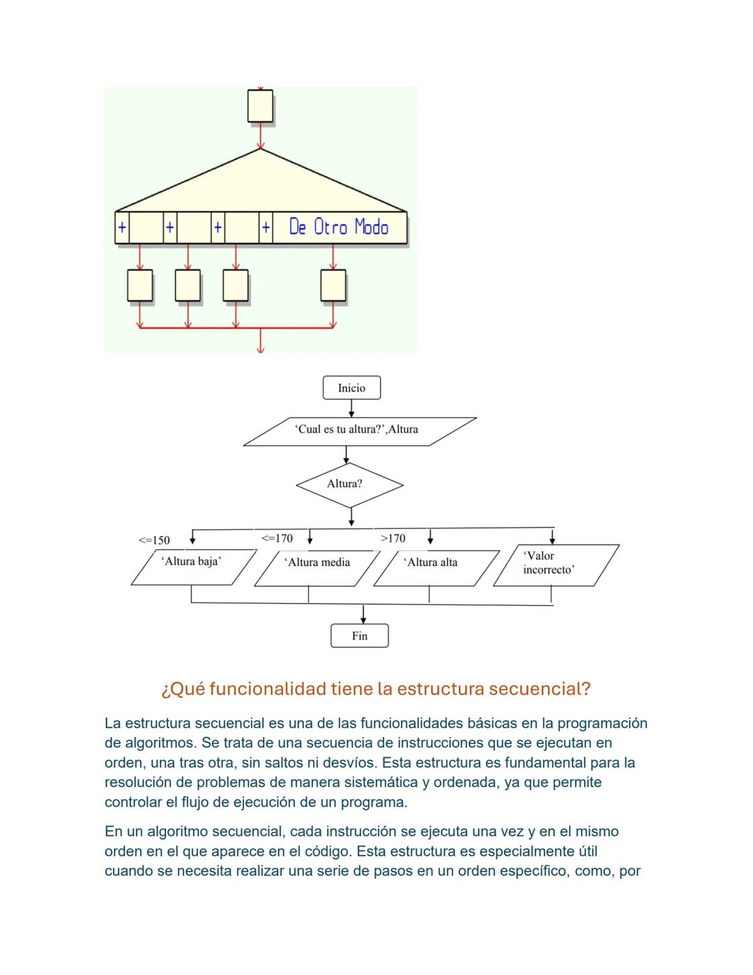 # ALGORTMO SECUENCIAL
¿Qué es un algoritmo secuencial?
Un algoritmo es secuencial cuando sus instrucciones se ejecutan en serie, es
decir,