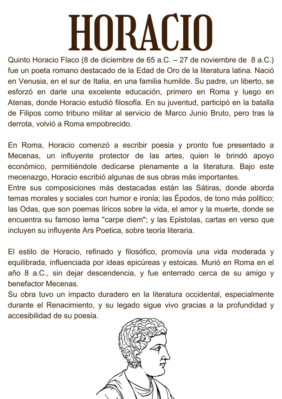 4.11
tron about her
getting its lost wat
her chroat, bendro
10
LITERATURA
BIOGRAFÍAS # HOMERO
Homero nació en el año 1102 a. C., en una de