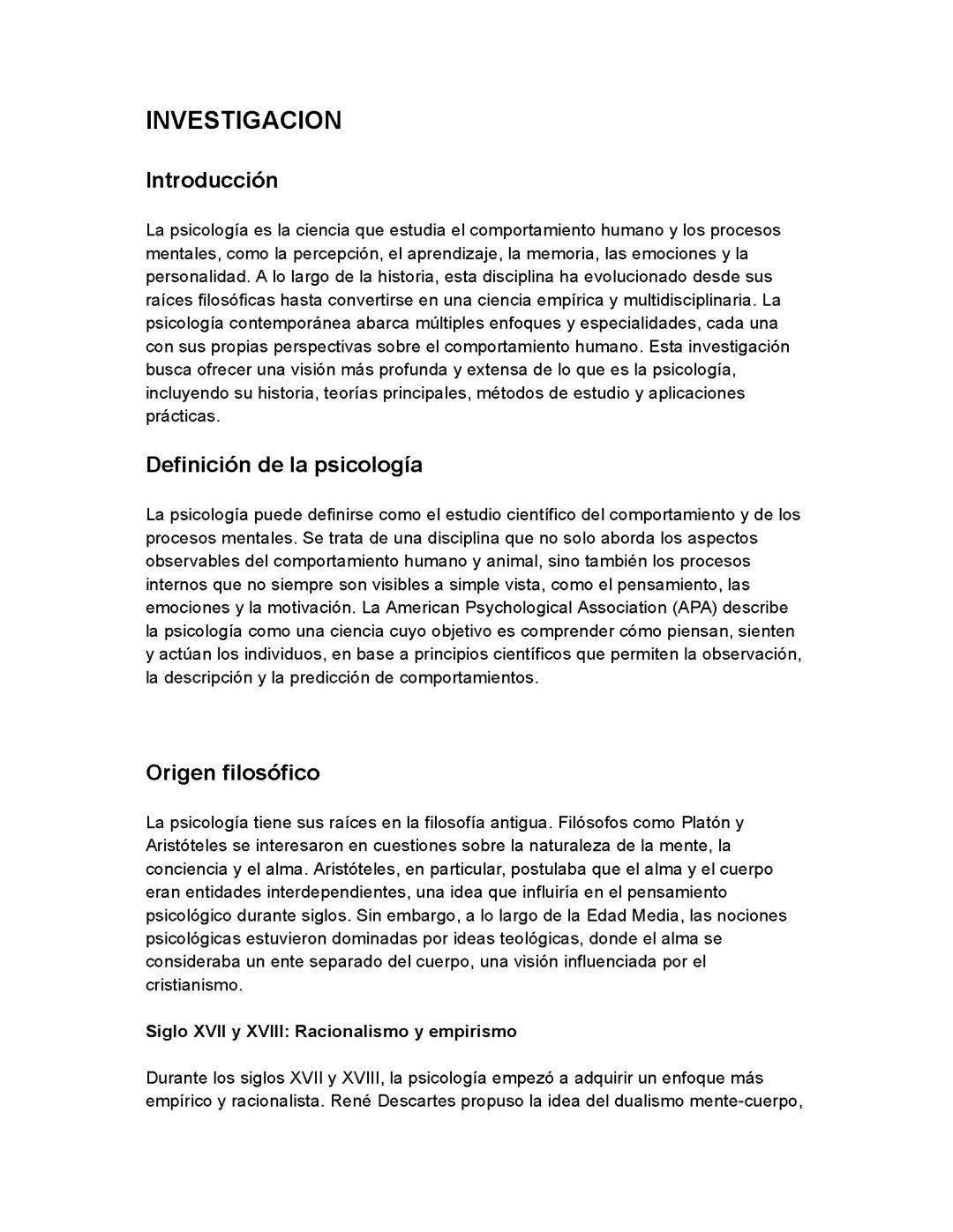 Que es la psicología