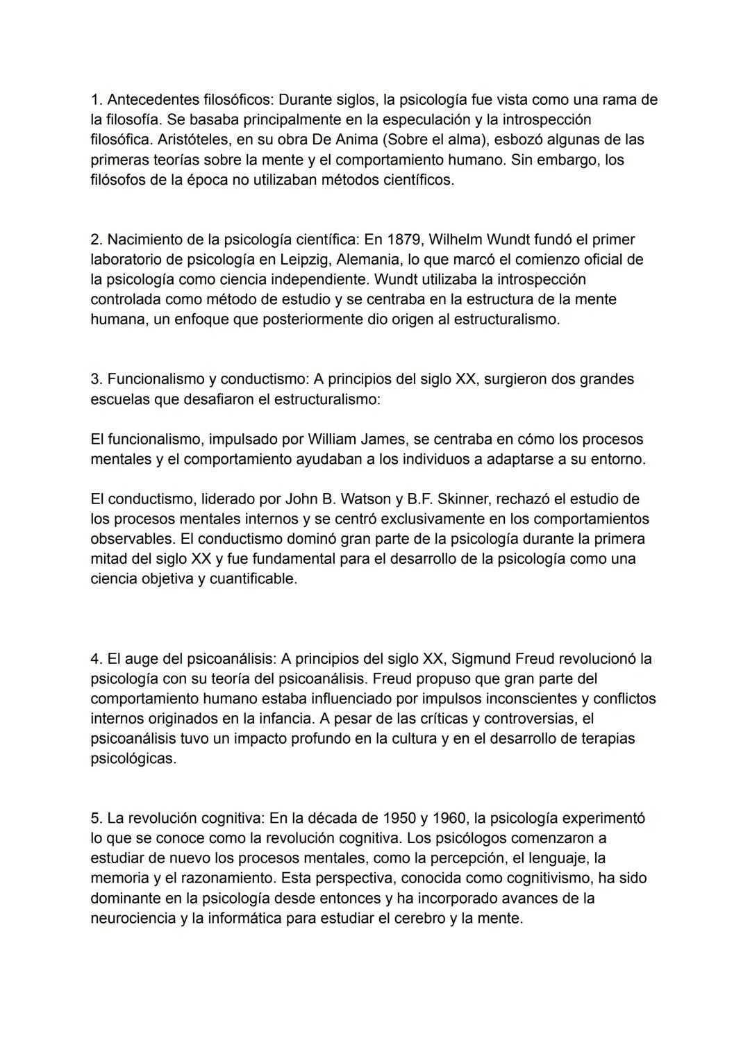 INVESTIGACION
Introducción
La psicología es la ciencia que estudia el comportamiento humano y los procesos
mentales, como la percepción, el