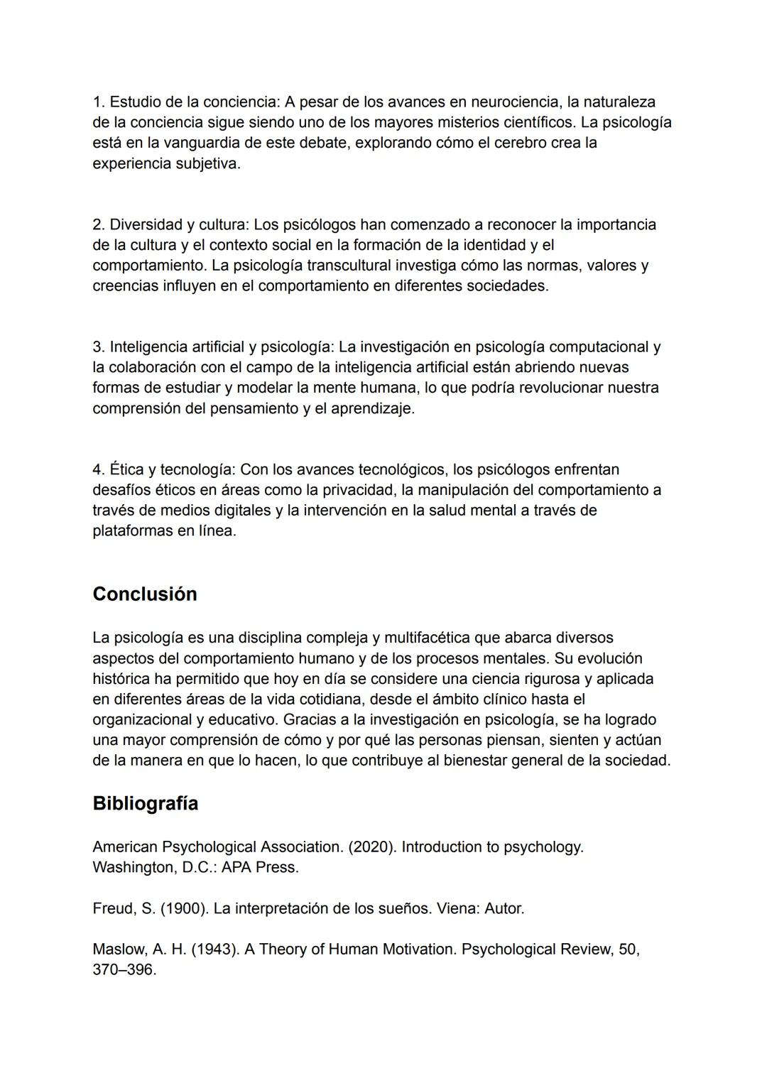 INVESTIGACION
Introducción
La psicología es la ciencia que estudia el comportamiento humano y los procesos
mentales, como la percepción, el