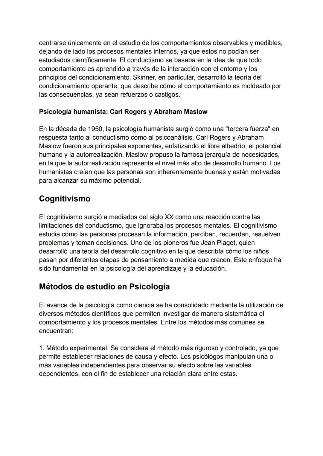 INVESTIGACION
Introducción
La psicología es la ciencia que estudia el comportamiento humano y los procesos
mentales, como la percepción, el