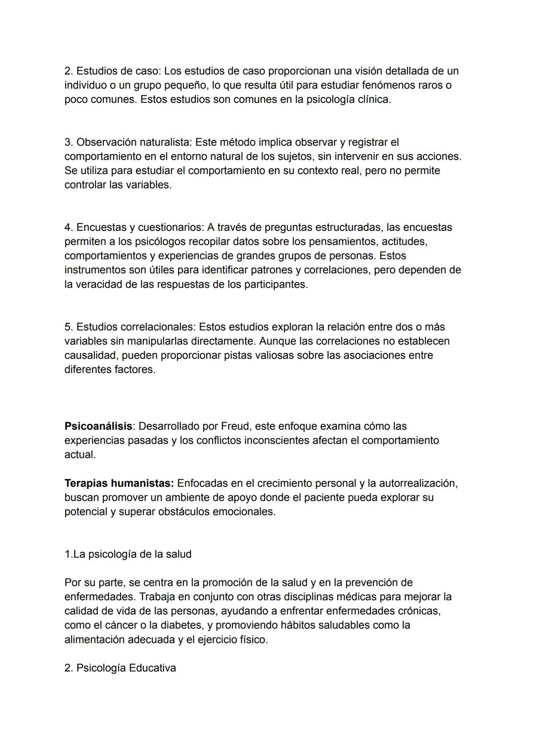 INVESTIGACION
Introducción
La psicología es la ciencia que estudia el comportamiento humano y los procesos
mentales, como la percepción, el