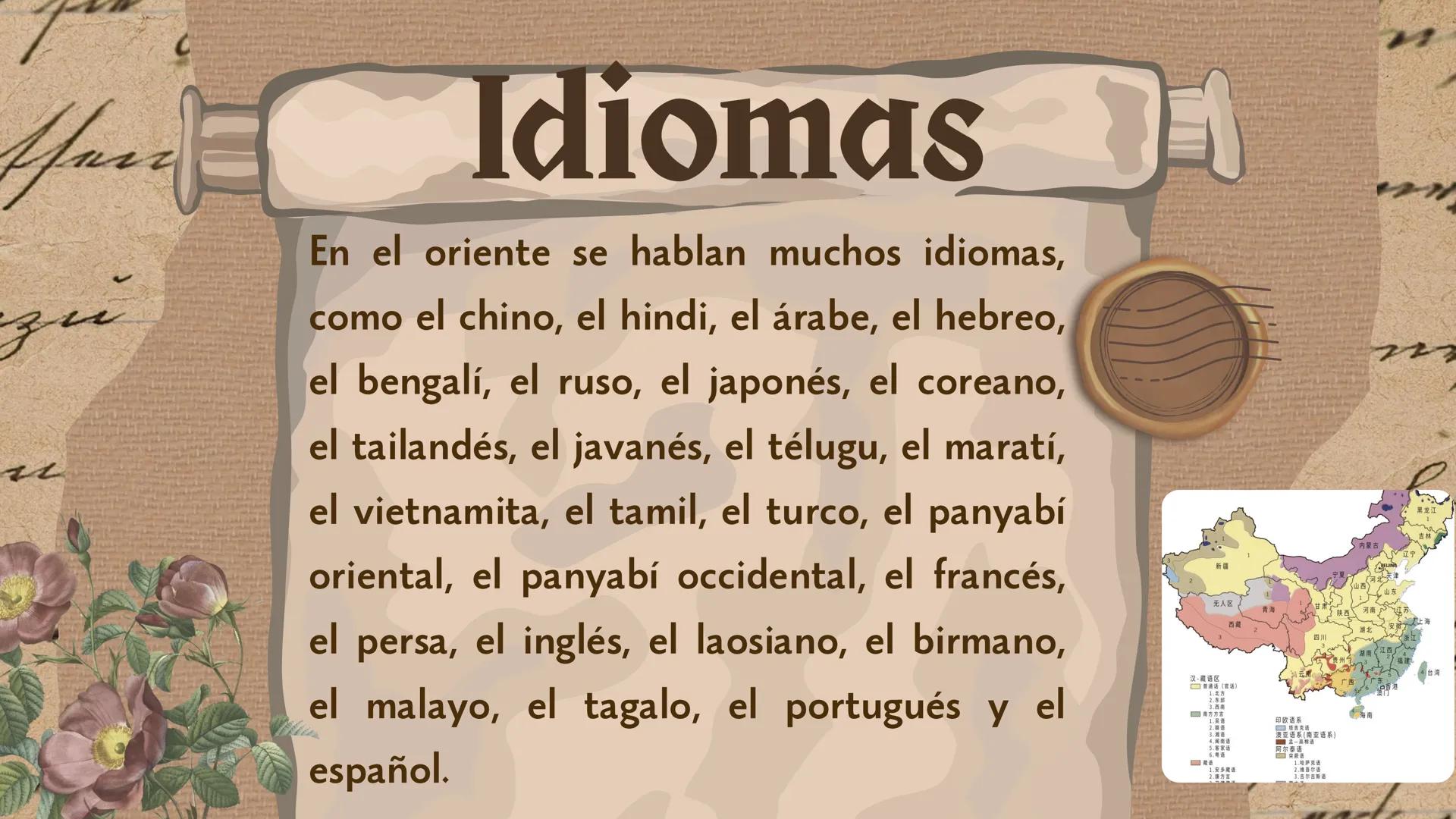 ## COSMOVISIÓN
# CULTURA
# ORIENTAL u
# ¿Qué es?
La cultura oriental, también conocida como
civilización oriental e históricamente como cu