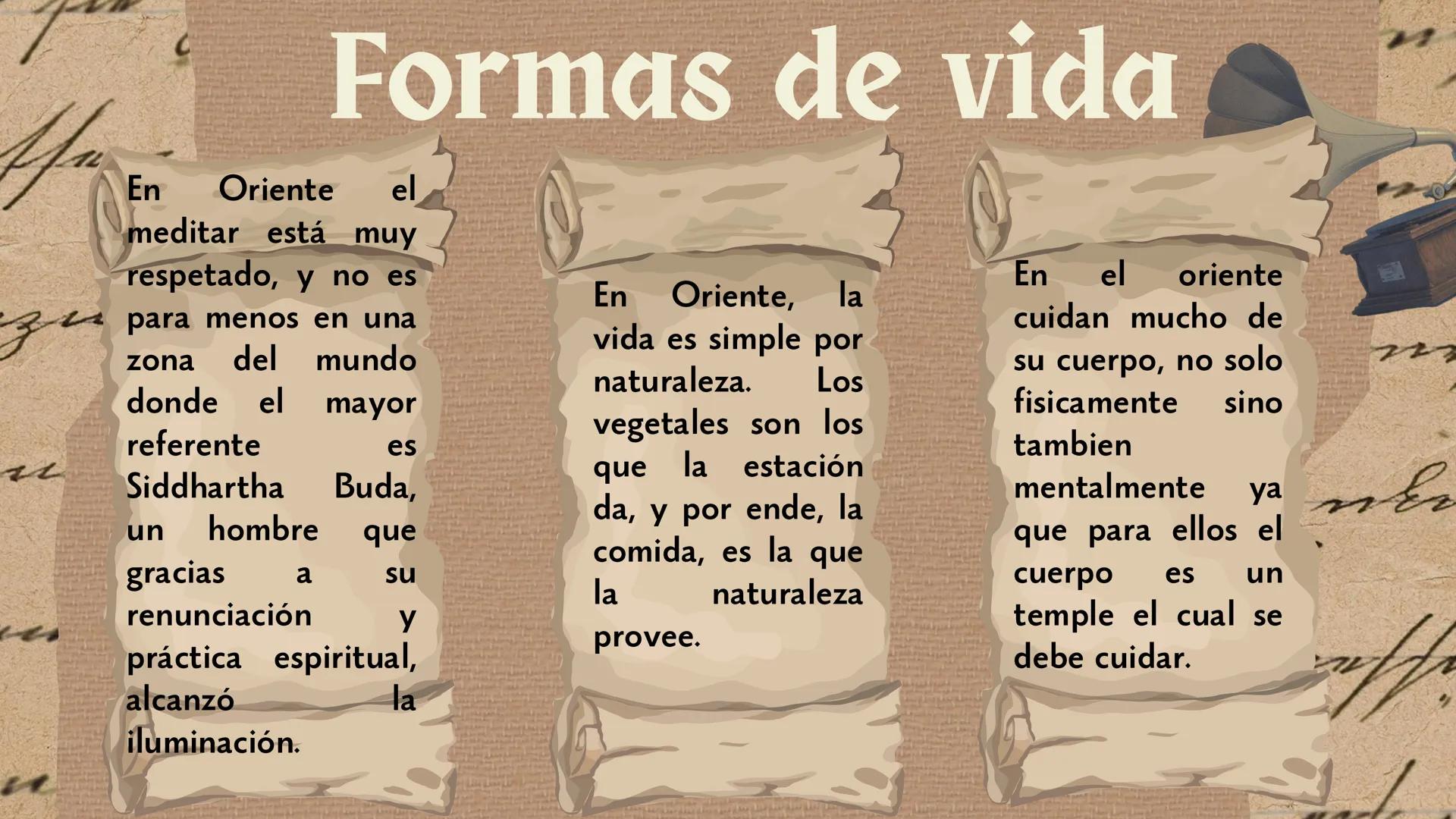 ## COSMOVISIÓN
# CULTURA
# ORIENTAL u
# ¿Qué es?
La cultura oriental, también conocida como
civilización oriental e históricamente como cu