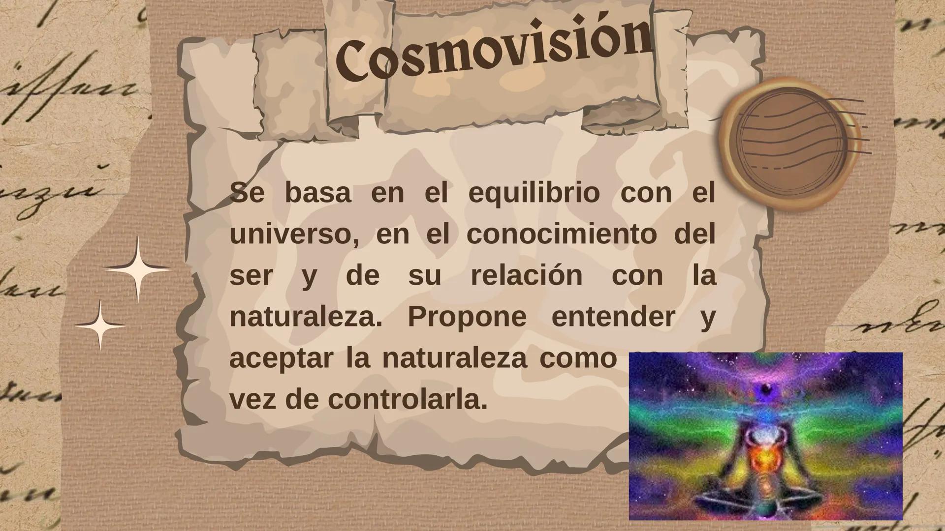 ## COSMOVISIÓN
# CULTURA
# ORIENTAL u
# ¿Qué es?
La cultura oriental, también conocida como
civilización oriental e históricamente como cu