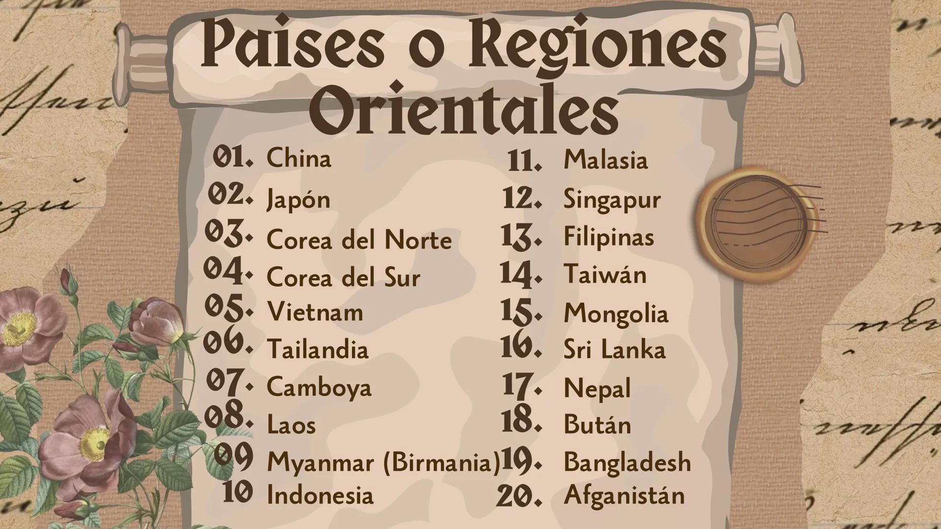 ## COSMOVISIÓN
# CULTURA
# ORIENTAL u
# ¿Qué es?
La cultura oriental, también conocida como
civilización oriental e históricamente como cu