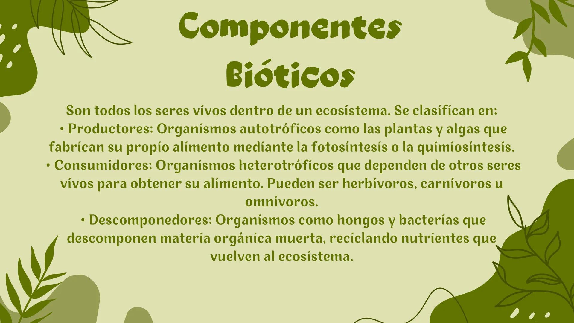 Ecosistema # Introducción
Un ecosistema es una comunidad de organismos vívos que
interactúan entre sí y con su entorno físico en un espacio