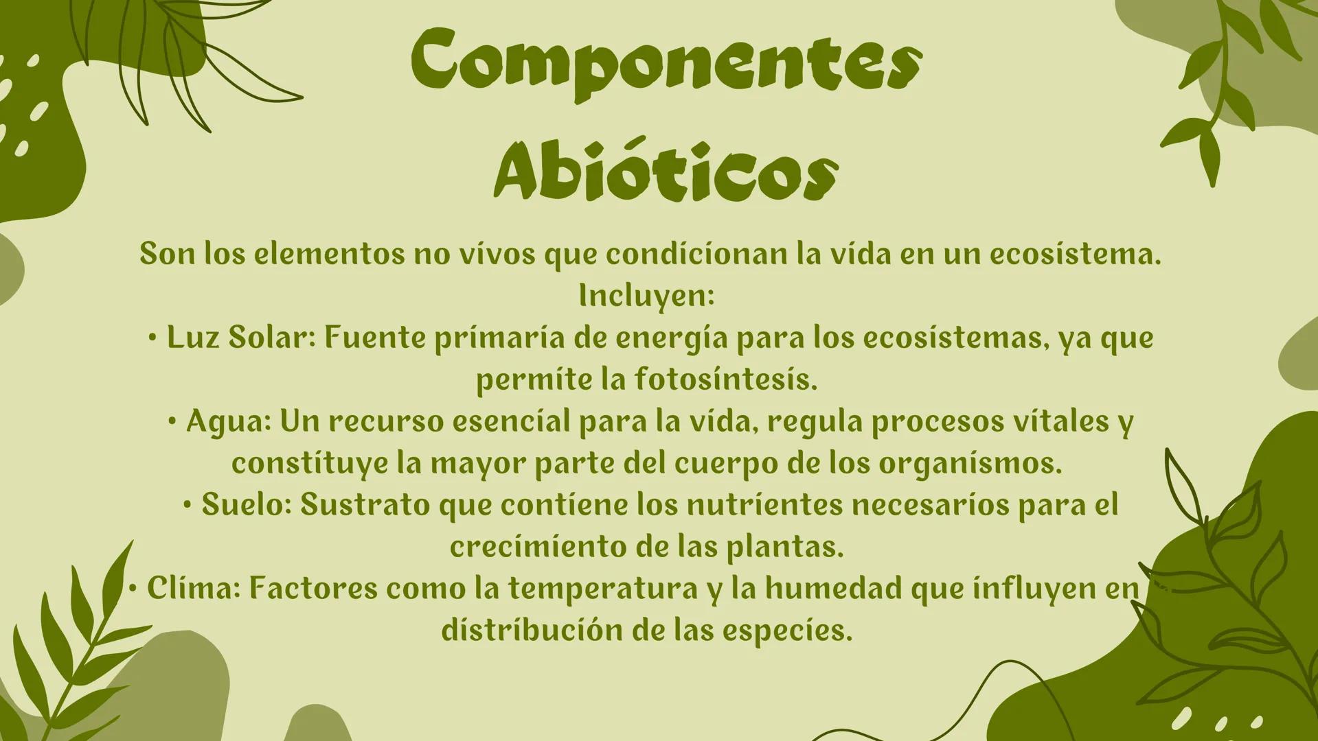 Ecosistema # Introducción
Un ecosistema es una comunidad de organismos vívos que
interactúan entre sí y con su entorno físico en un espacio