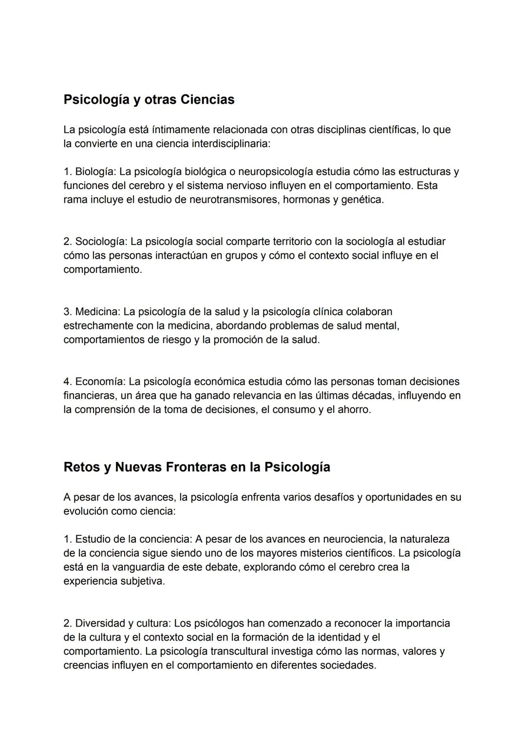 # Introducción
La psicología es la ciencia que estudia el comportamiento humano y los procesos
mentales, como la percepción, el aprendizaje
