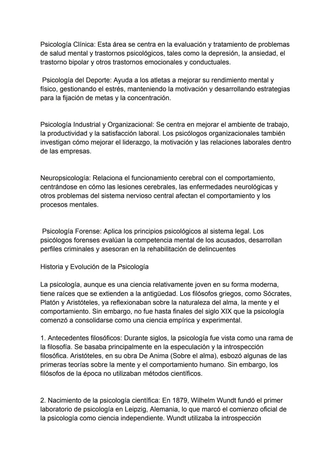 # Introducción
La psicología es la ciencia que estudia el comportamiento humano y los procesos
mentales, como la percepción, el aprendizaje