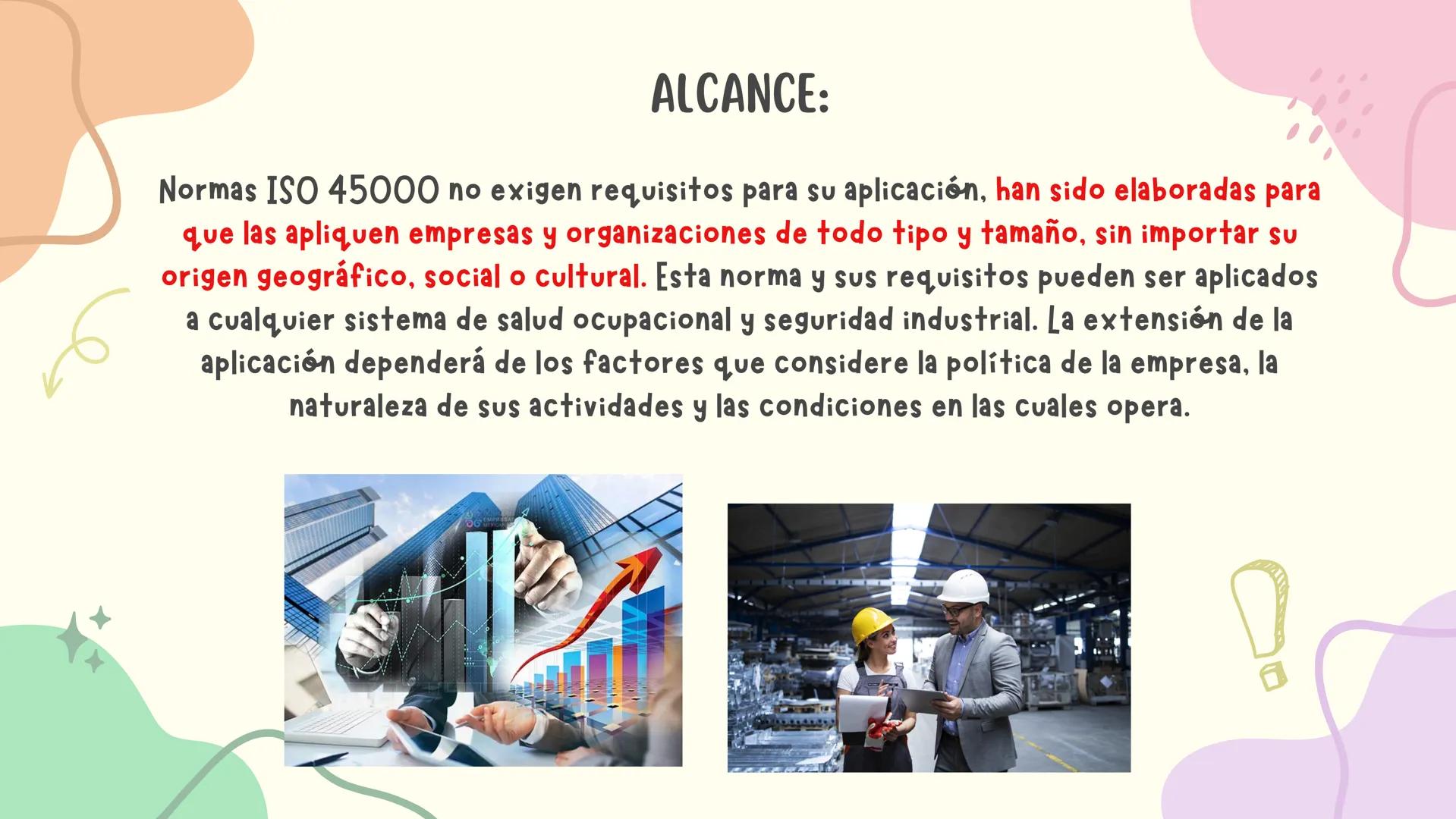 PN
NORMA ISO 45,000
LÁZARO CÁRDENAS
IPN
NORMA INTERNACIONAL PARA SISTEMAS DE
GESTIÓN DE SEGURIDAD Y SALUD EN EL TRABAJO. DESTINADO A:
A p