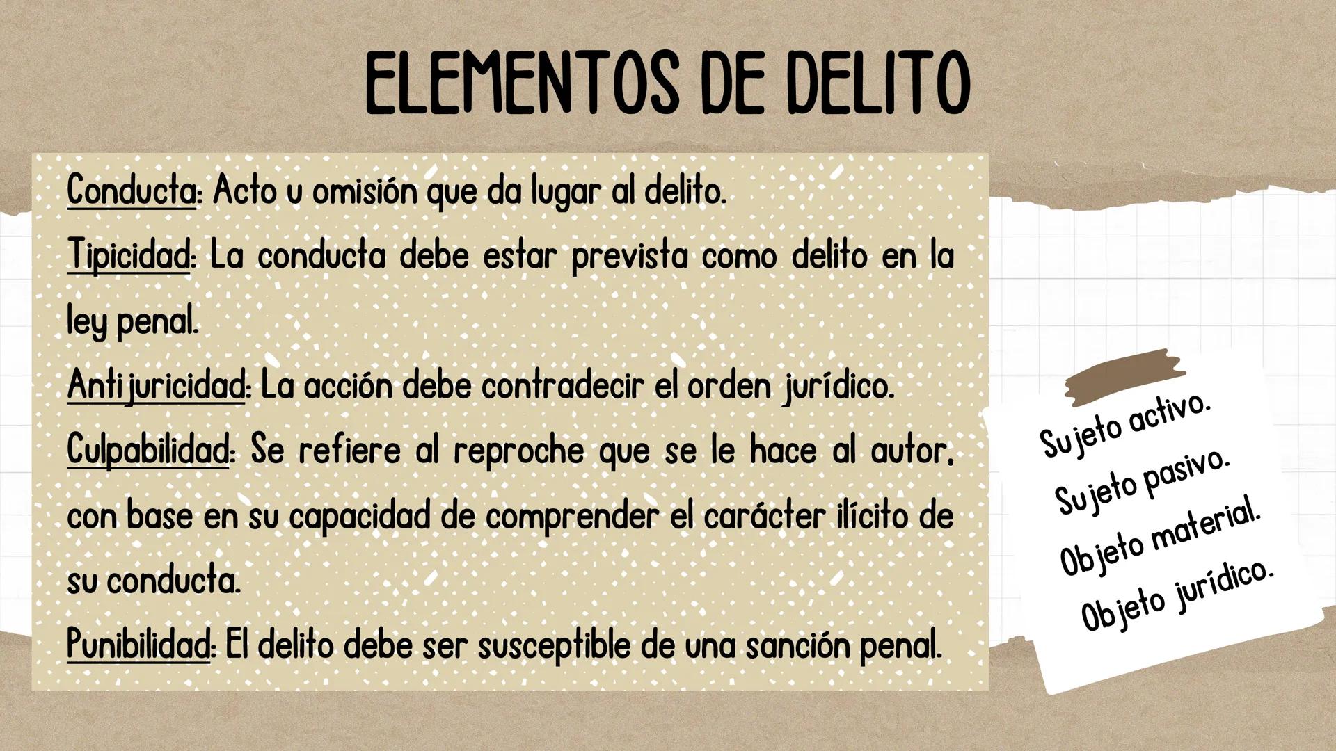 # INTRODUCCIÓN
El concepto de delito es fundamental para la determinación
de las conductas que el Estado considera como ilícitas y, por
lo