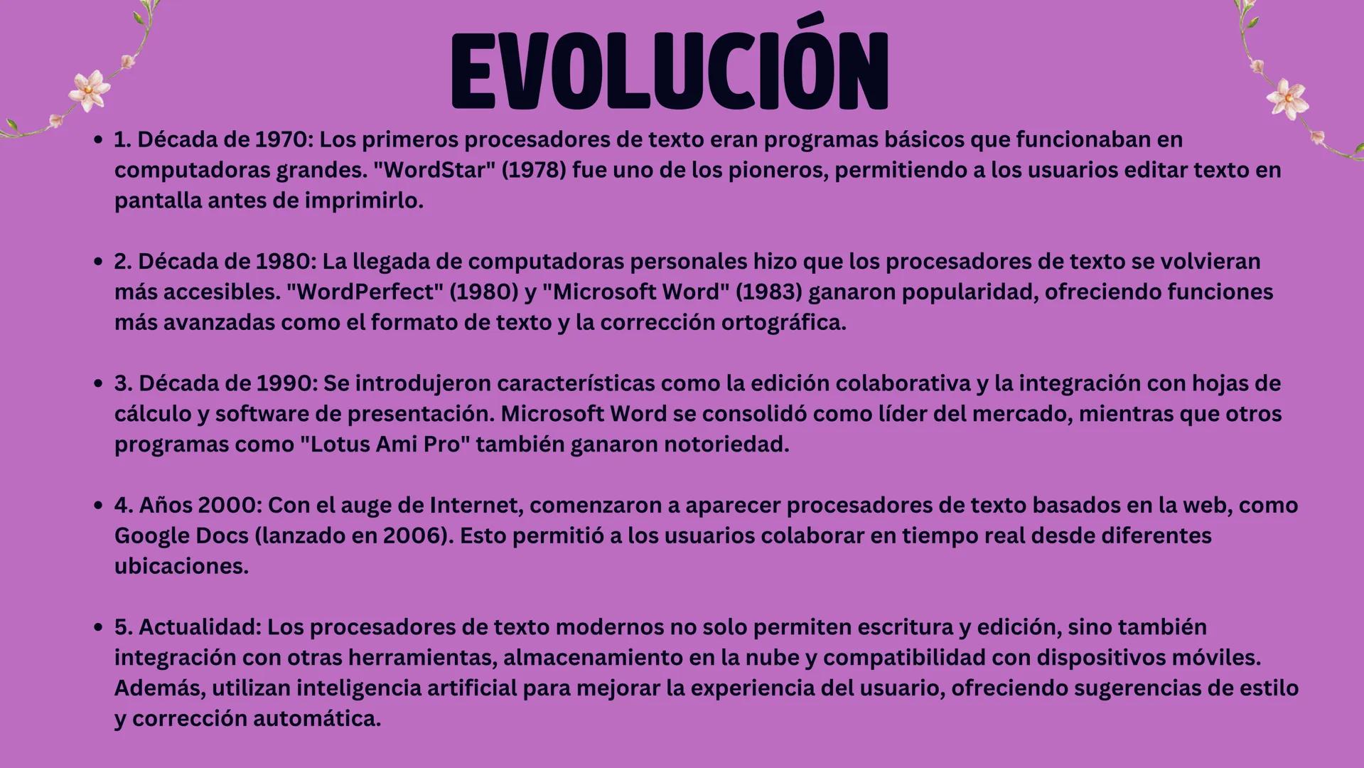 # PROCESADORES
# DE TEXTO # ÍNDICE
01. Introducción
</>
02. Funciones
03. tipos de procesadores de texto
04. ventajas, desventajas y l