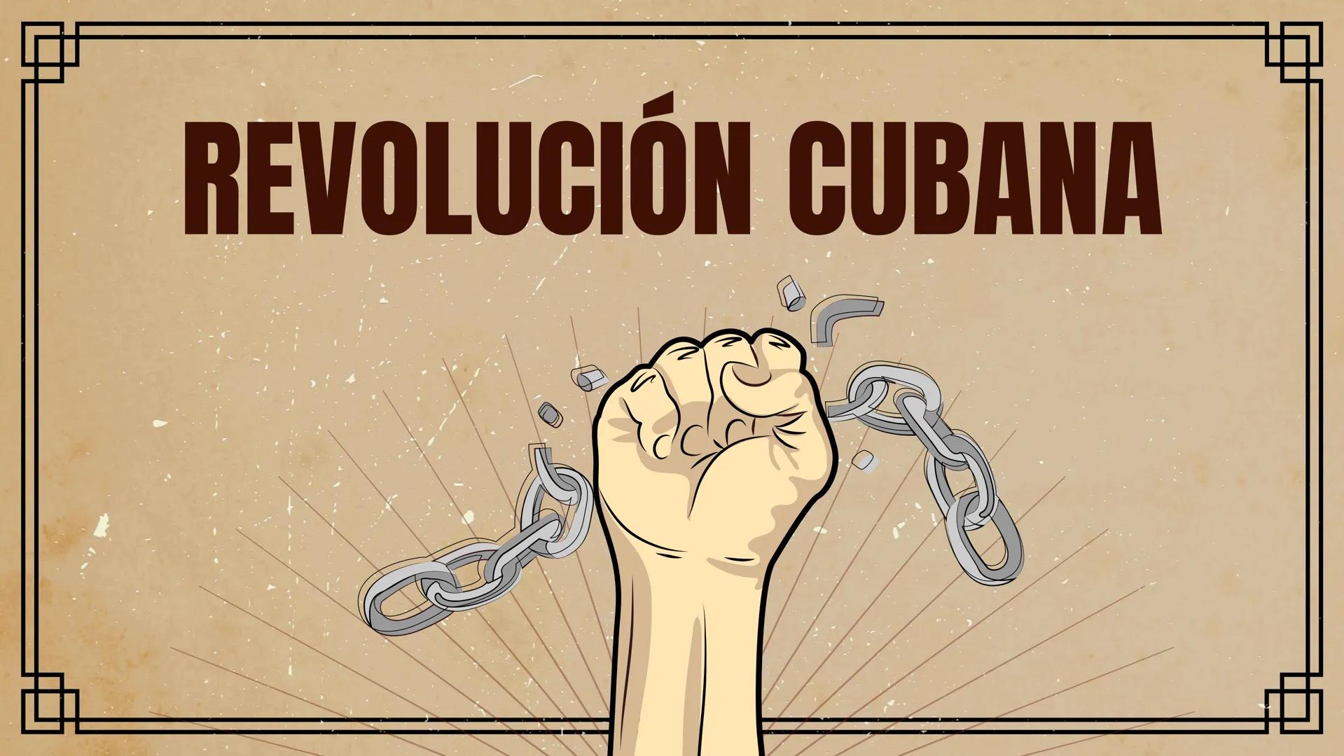 # REVOLUCIÓN CUBANA # 1953-1959 # ¿Qué fue la Revolucion Cubana?
1. La Revolución Cubana fue un proceso político y
social que tuvo lugar en