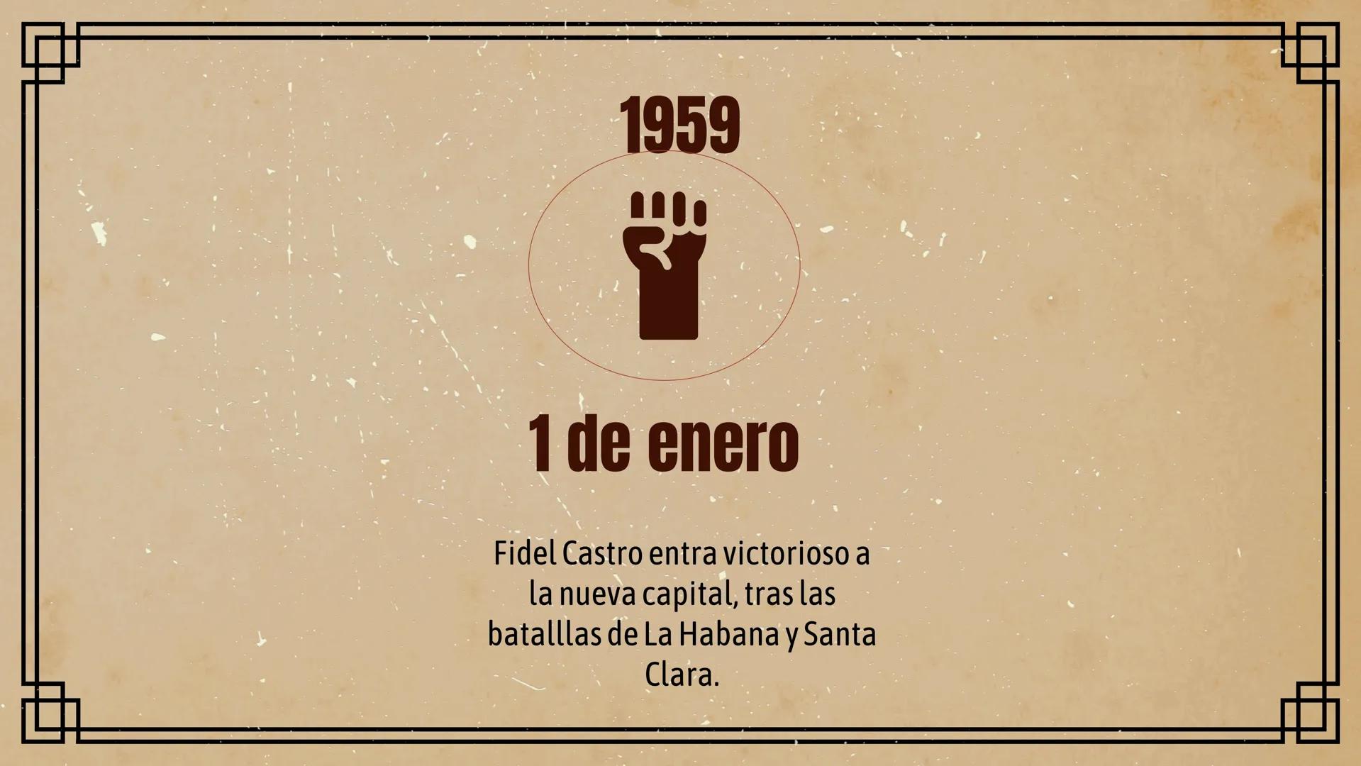 # REVOLUCIÓN CUBANA # 1953-1959 # ¿Qué fue la Revolucion Cubana?
1. La Revolución Cubana fue un proceso político y
social que tuvo lugar en