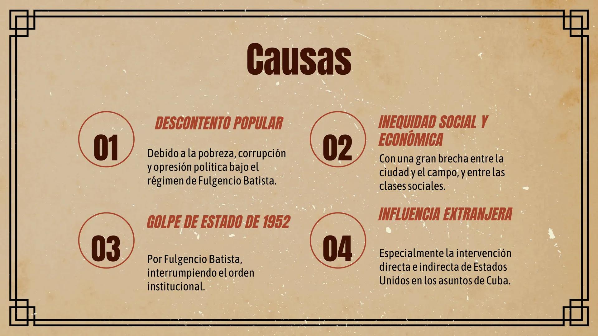# REVOLUCIÓN CUBANA # 1953-1959 # ¿Qué fue la Revolucion Cubana?
1. La Revolución Cubana fue un proceso político y
social que tuvo lugar en