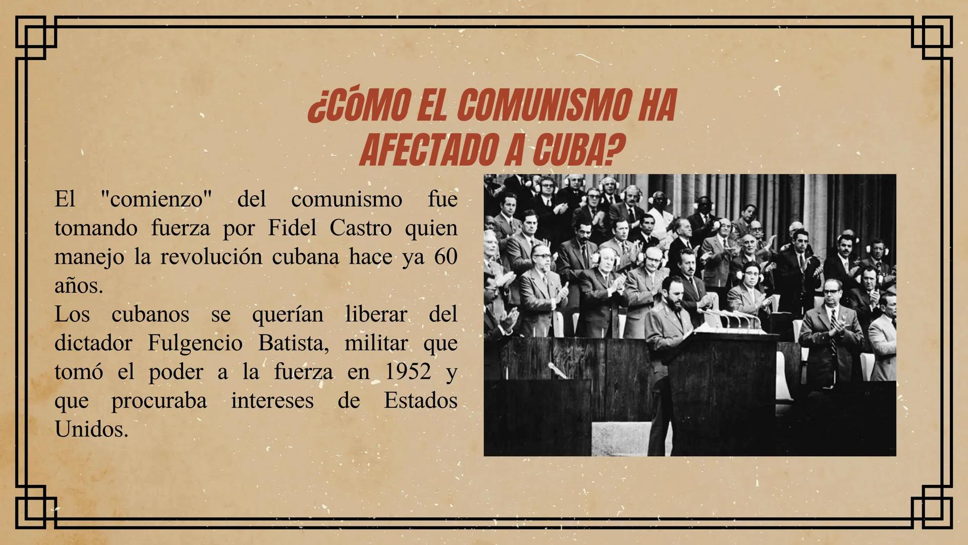 # REVOLUCIÓN CUBANA # 1953-1959 # ¿Qué fue la Revolucion Cubana?
1. La Revolución Cubana fue un proceso político y
social que tuvo lugar en