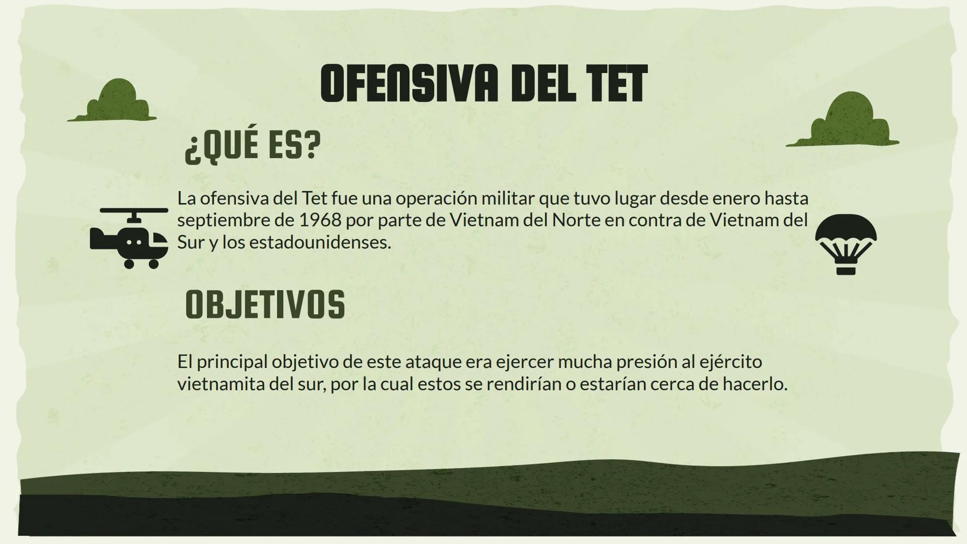 # LA GUERRA
# DE VIETNAM # INTRODUCCIÓN
La guerra de Vietnam fue acontecimiento que tuvo
lugar entre 1955 y 1975 entre Vietnam del Norte y