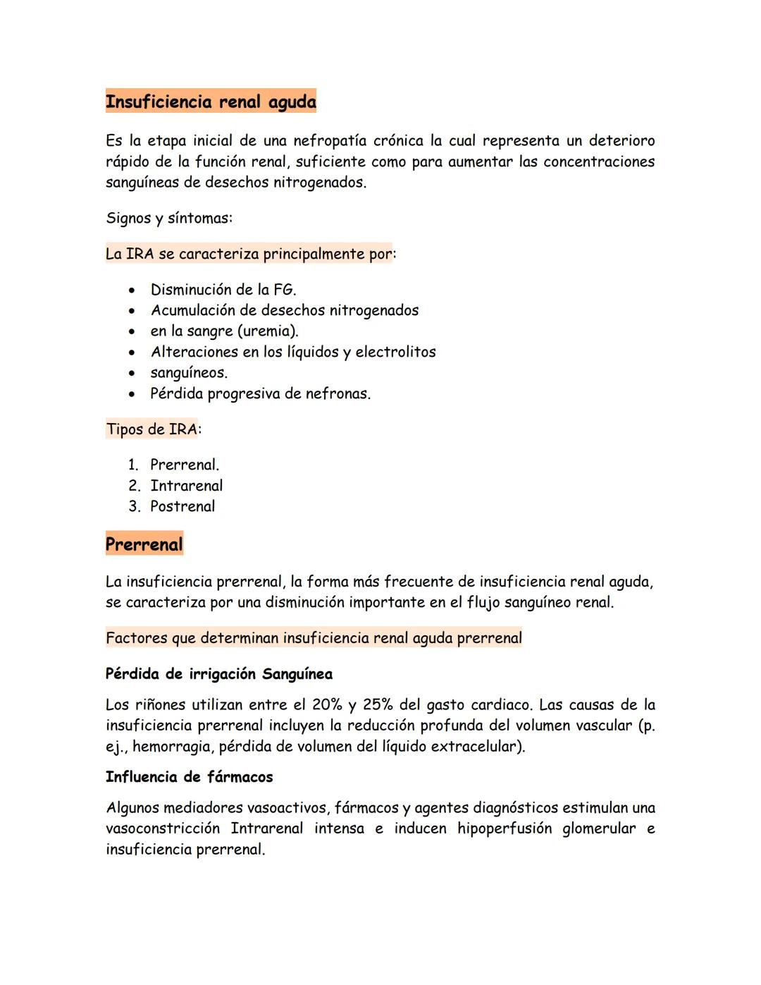 # Insuficiencia renal
Definición:
Se puede definir como un padecimiento en el cual los riñones no pueden
desempeñar su función correctamen