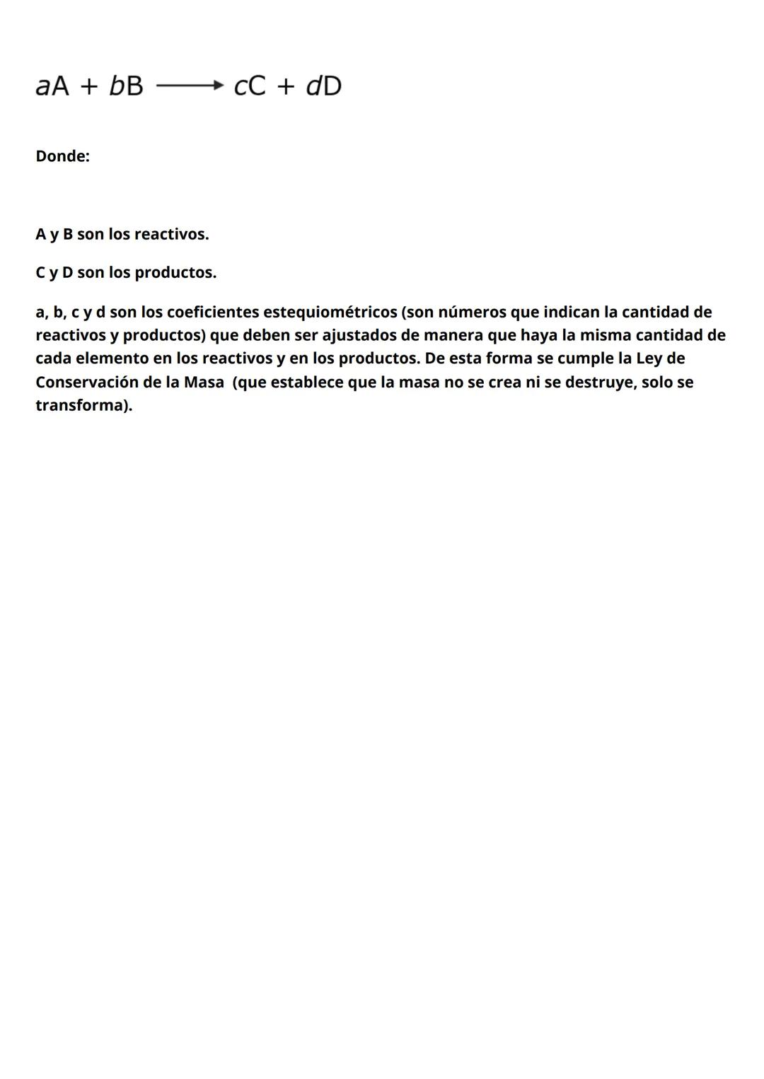 Reacciones químicas
¿QUÉ ES UNA REACCIÓN QUÍMICA?
son procesos termodinámicos de transformación de la materia. En estas reacciones
intervien