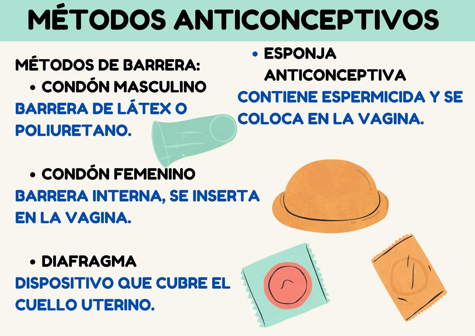# MÉTODOS ANTICONCEPTIVOS
## MÉTODOS NATURALES:
* COITUS INTERRUPTUS
RETIRO ANTES DE LA
EYACULACIÓN.
* MÉTODOS DE RITMO
EVITAR RELACIONES E