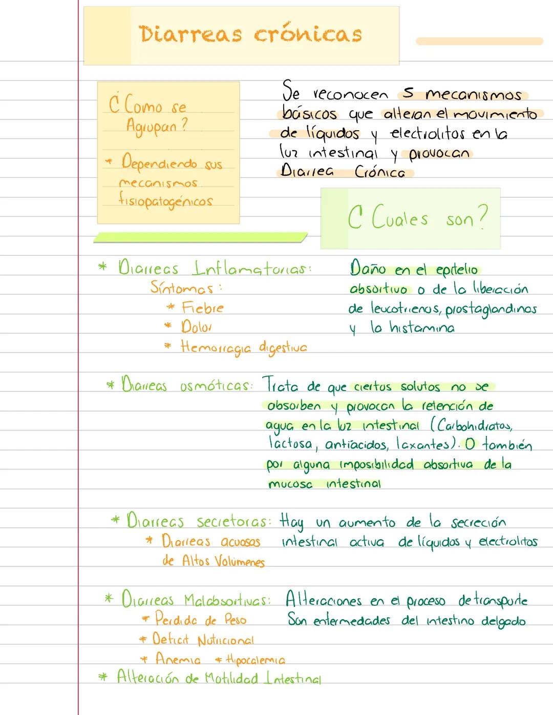 # Tipos de diarrea
¿Que es
diarrea?
Más de 4 deposiciones
líquidas en un periodo
de 24 his o también
cuando superan los 200g
Clasificació