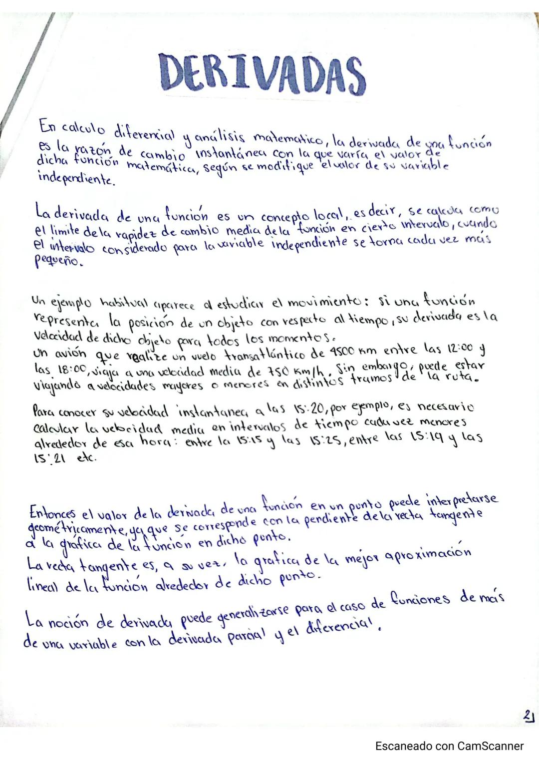 # CÁLCULO
# Diferencial
Escaneado con CamScanner # indice:
Indice -----------------------------------------------------------------------