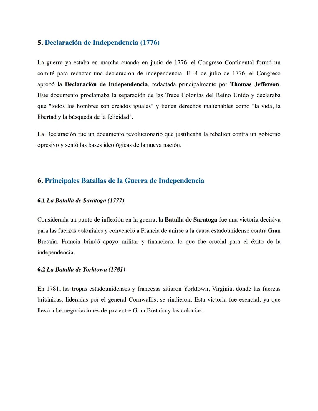 # Independencia de Estados Unidos
1. Antecedentes: Las Colonias Británicas en América del Norte
La independencia de los Estados Unidos es
