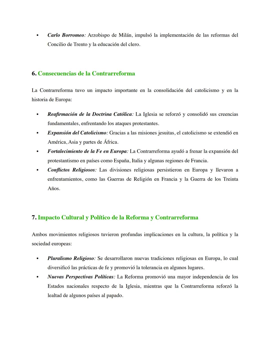 # La Reforma Protestante y la Contrarreforma
1. Contexto Histórico de la Reforma Protestante
A comienzos del siglo XVI, Europa se encontra