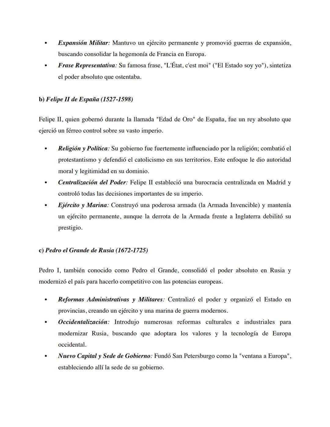 # La Consolidación de las Monarquías Absolutas en Europa
1. Contexto Histórico
Durante los siglos XVI al XVIII, Europa vivió un proceso de