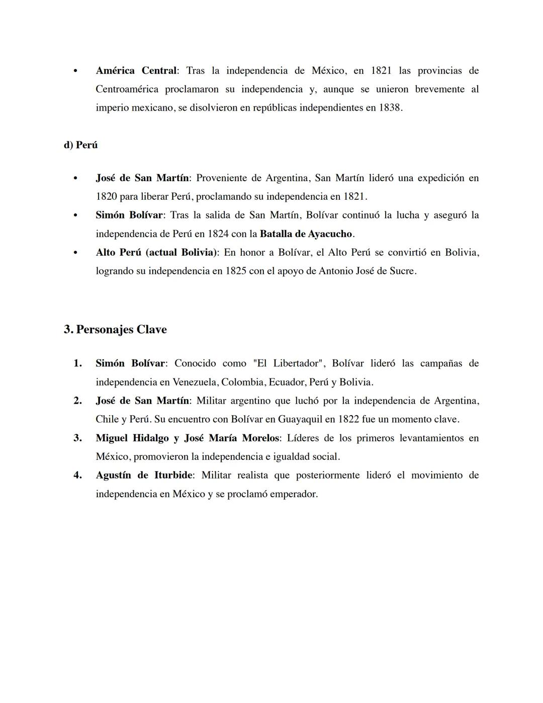 Movimientos de Independencia en América Latina
1. Contexto: Antecedentes y Causas
Los movimientos de independencia en América Latina tuviero