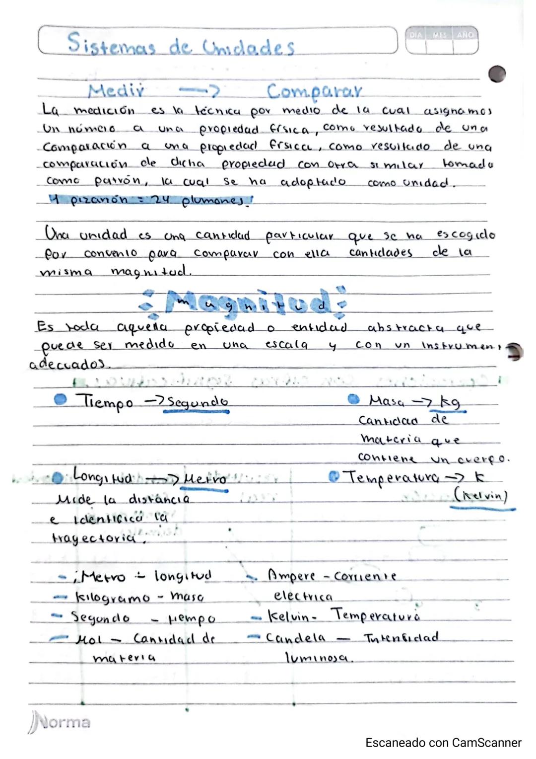 Sistemas de Unidades.
Mediv -2 Comparar
DIA MES AÑO
La medición es la técnica por medio de la cual asignamos
Un número a una propiedad físi