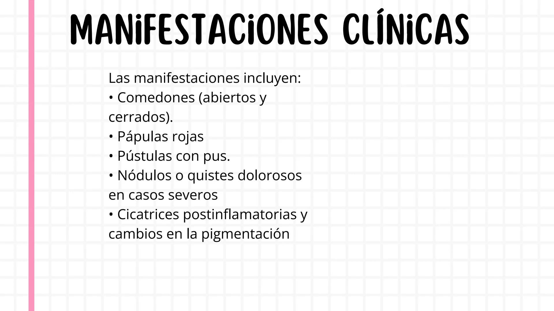 # ACNE # DEFINICION
El acné es una enfermedad
inflamatoria crónica de la piel
que afecta principalmente
a las glándulas sebáceas
* carac