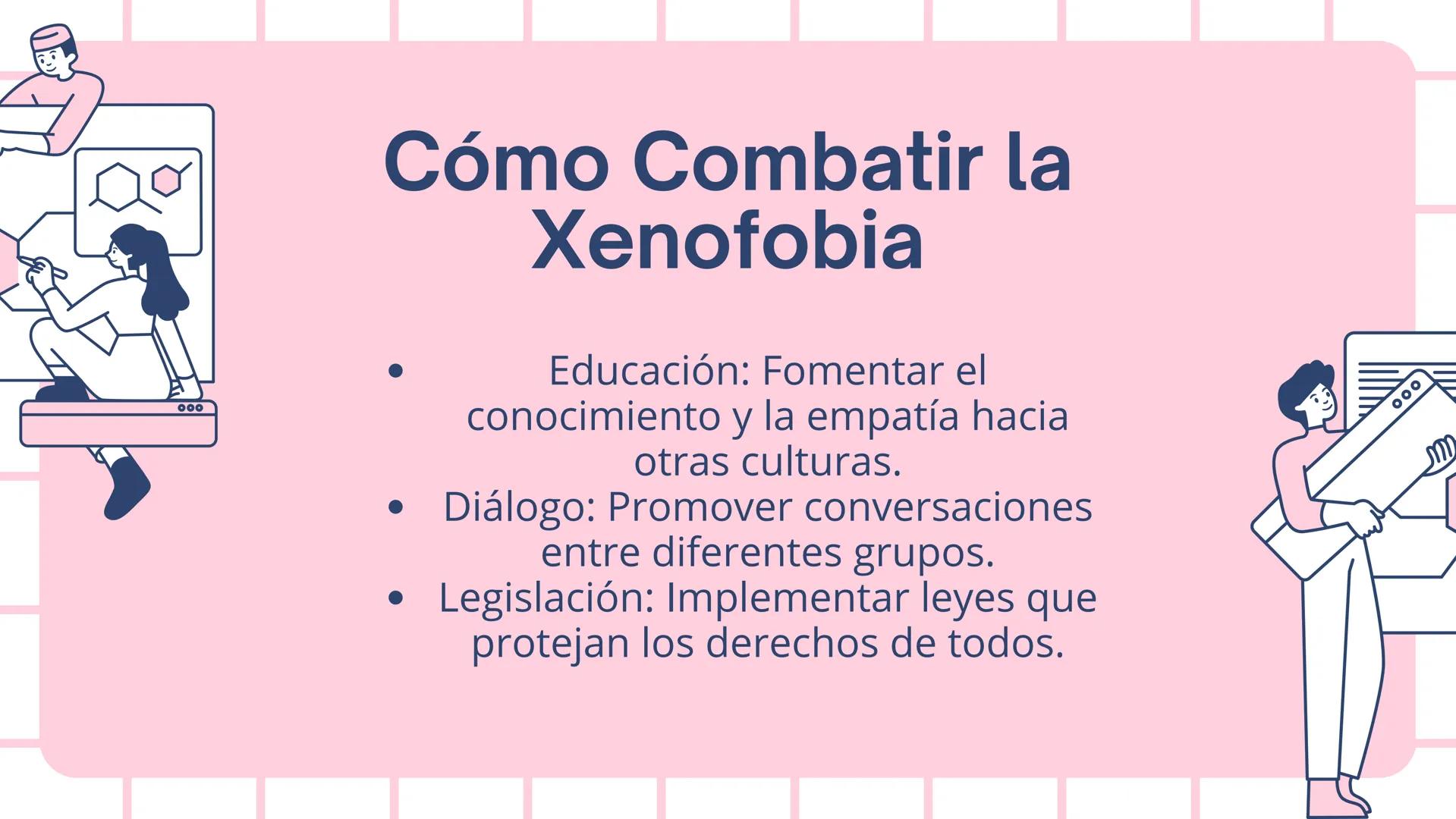 Xenofobia:
Entendiendo
el Miedo al
Otro
Trabajo grupal | Formacion & Etica Definición:
Xenofobia: Miedo, desconfianza o rechazo
hacia person