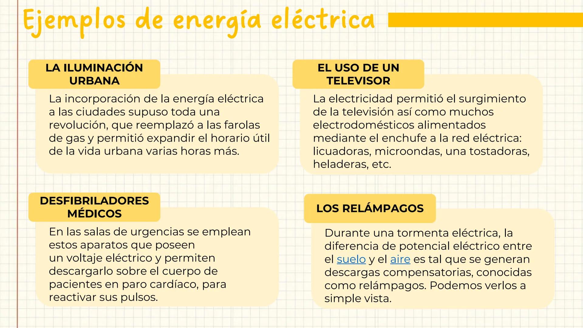 # ENERGÍA ELÉCTRICA
La energía eléctrica o electricidad es la energía que se origina de la diferencia de potencial eléctrico entre dos punt