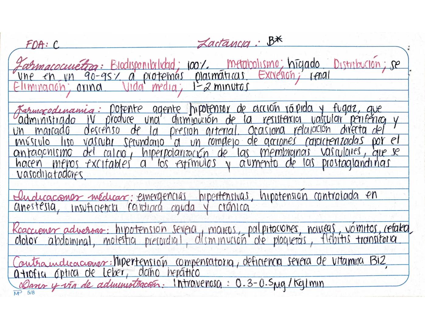 Huesca mañon Alison
• Antihipertensivos
Inhibidores de la emcuma convertidora de angiotensina
MP 5/8
4.1 Farmacocinética:
-Abiorción; in e