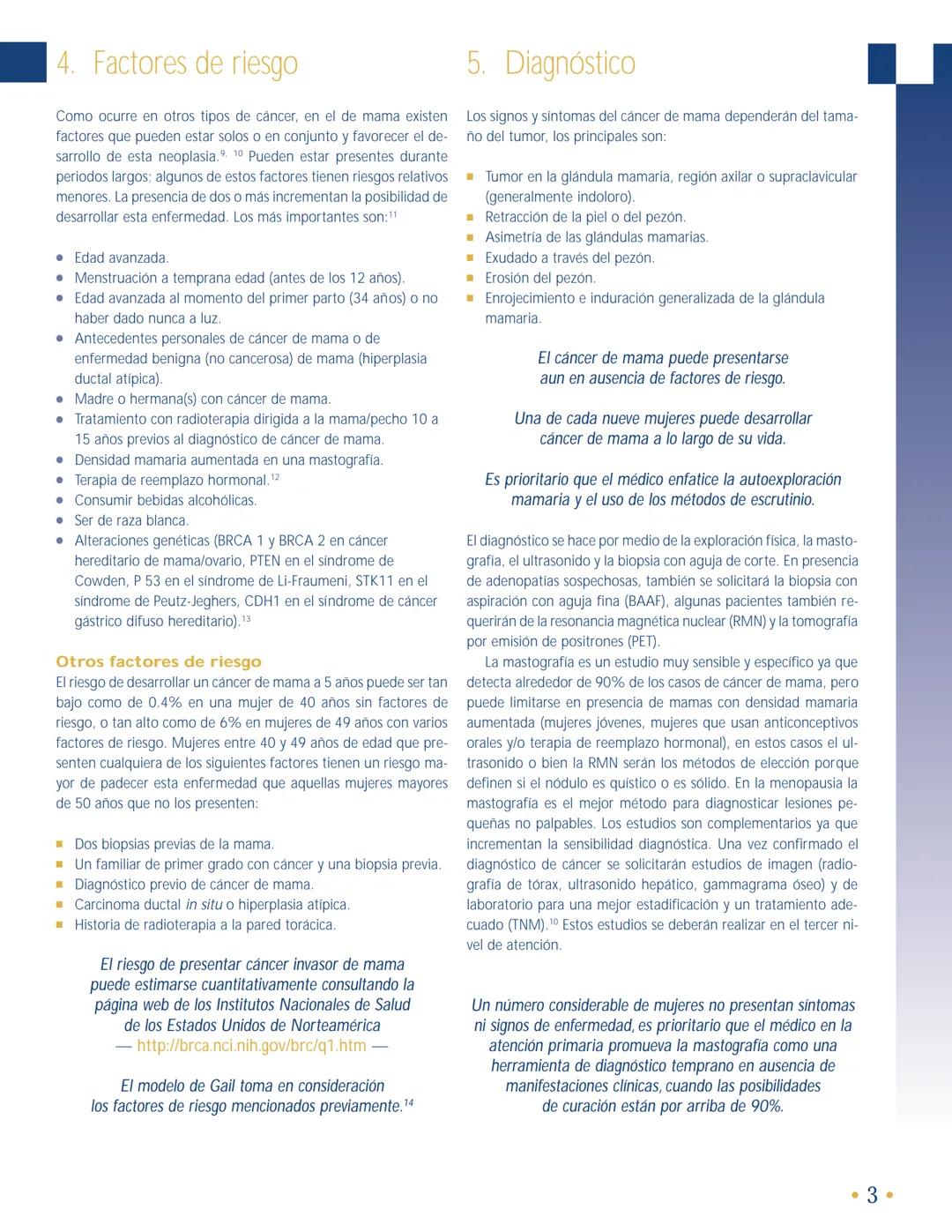 # NLS
Núdeo de
Liderazgo
en Salud
# INSP
# BOLETÍN DE PRÁCTICA MÉDICA EFECTIVA
# PME
Octubre de 2007
# DOS
UNIDOS MEXICA
# Cáncer de m