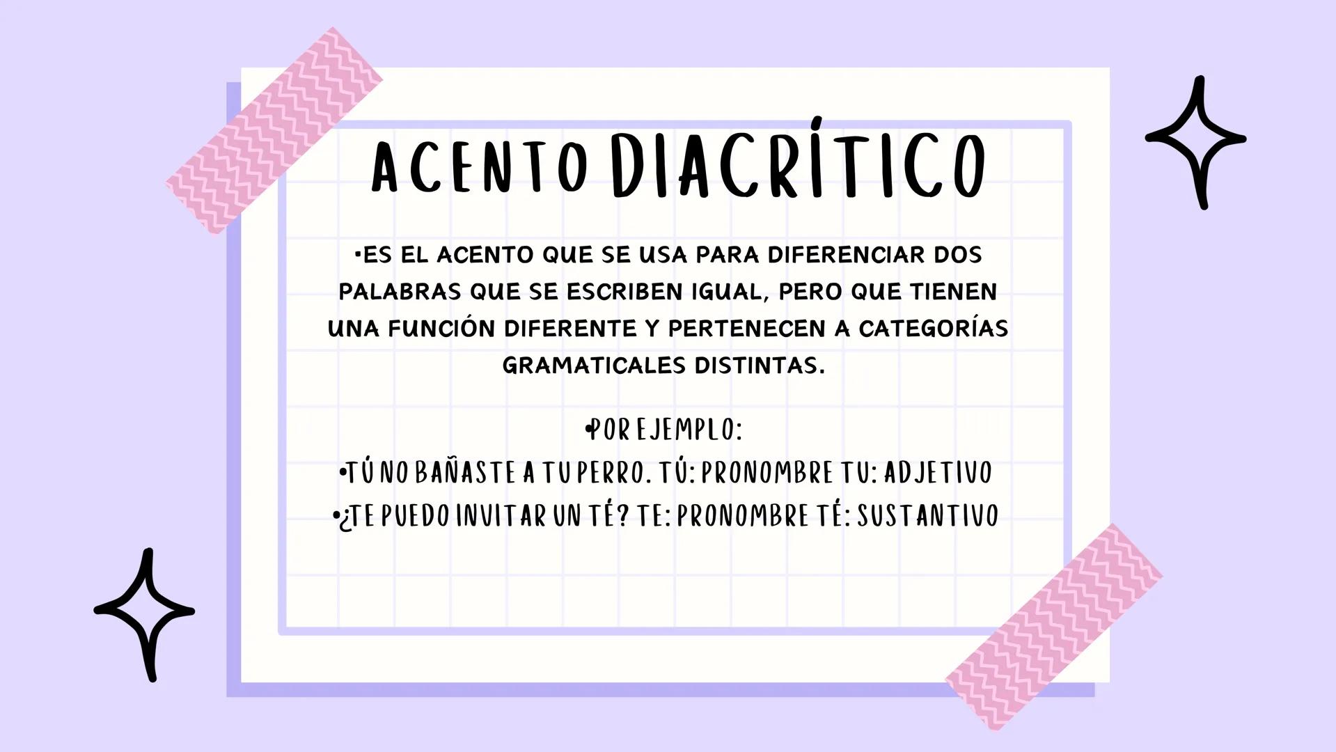 REGLAS DE
ACENTUACIÓN
VOOKTACORA EL ACENTO
•SE DENOMINA AENTOA LA MAYOR FUERZA DE
PRONUNCIACIÓN QUE SE CARGA SOBRE UNA
SÍLABA DE LA PALABRA.